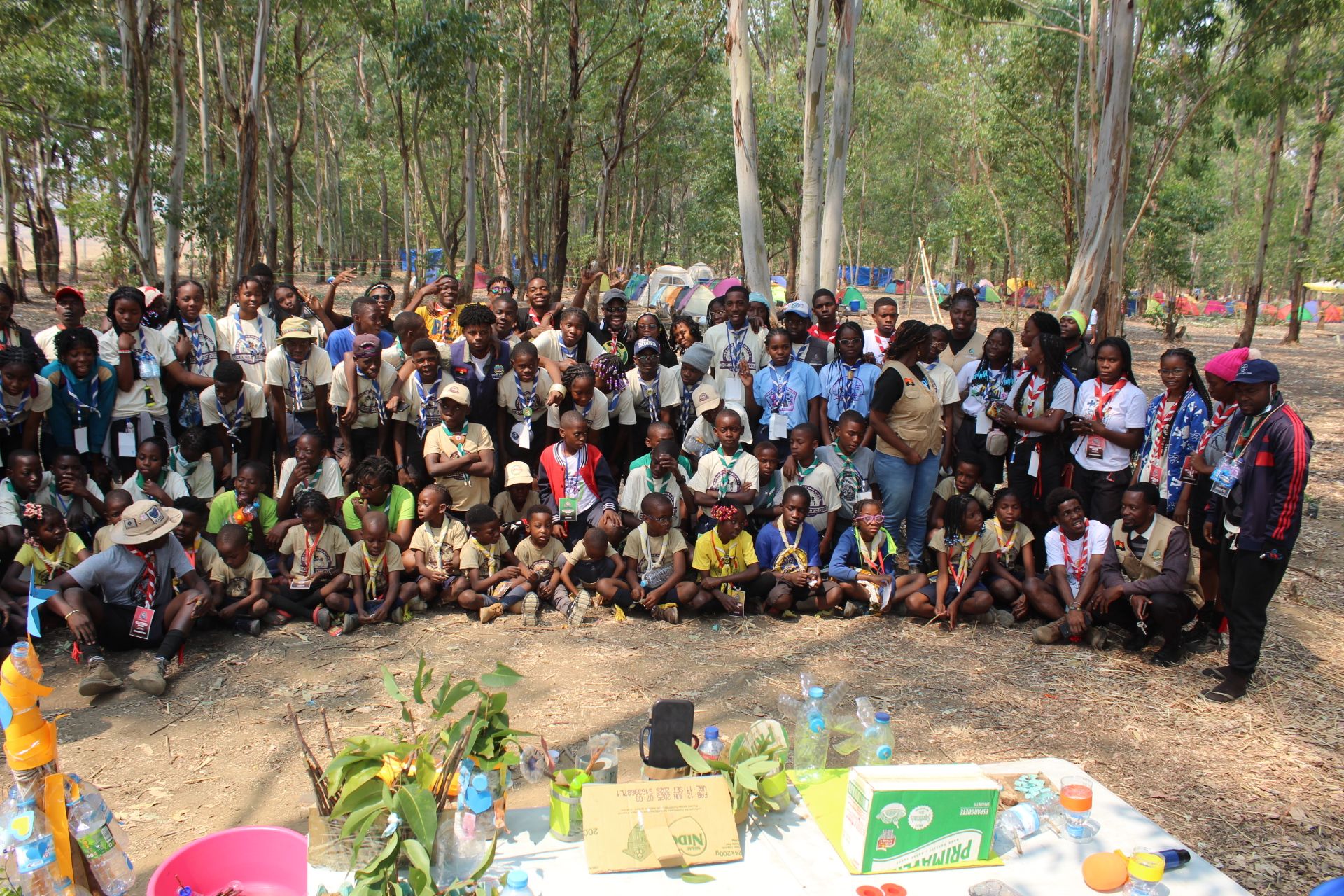 CETAC promove palestra de sensibilização ambiental com Escuteiros de Malanje.