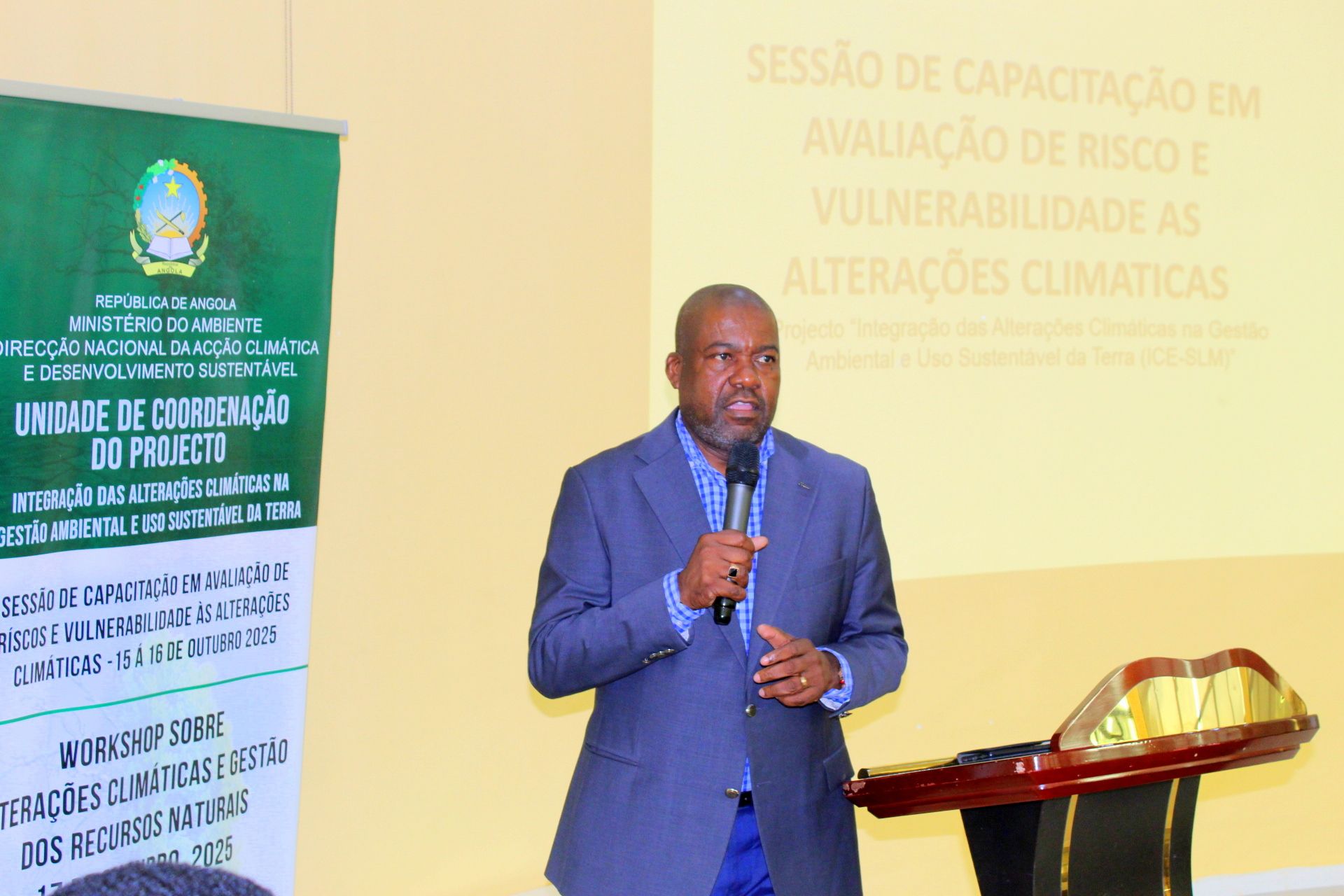 Workshop: Alterações climáticas  e Gestão Sustentável dos  Recursos Naturais em Angola