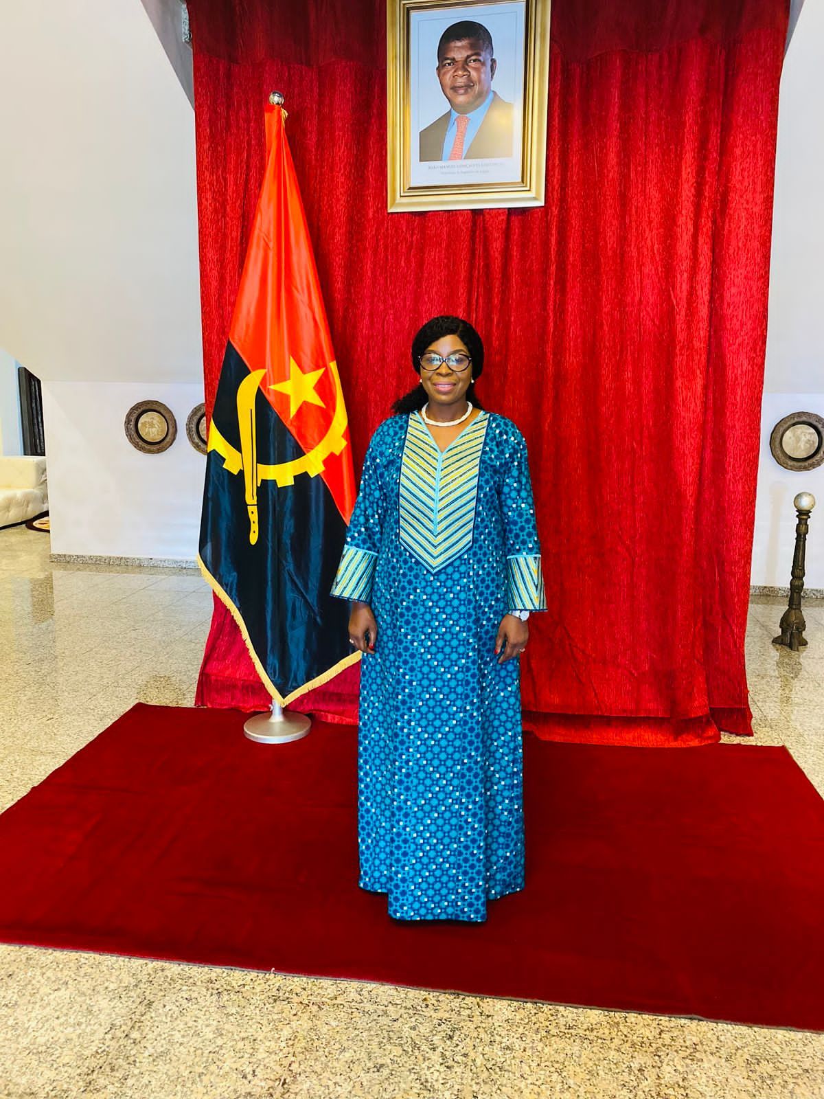 Governadora Provincial recebe cumprimentos de Final de Ano