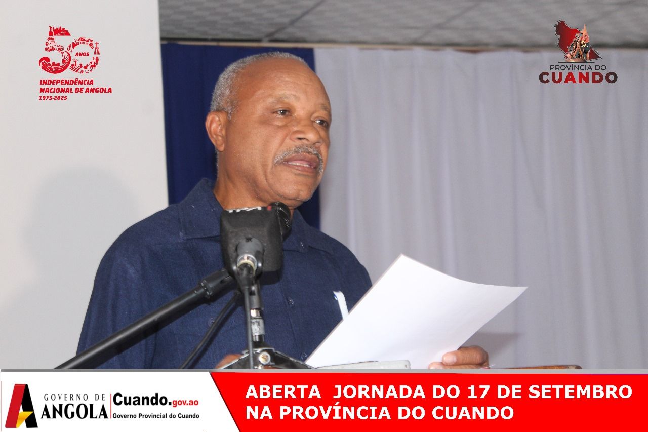 GOVERNADOR DO CUANDO DIZ QUE AGOSTINHO NETO FOI UMA FIGURA EMBLEMÁTICA DA REVOLUÇÃO ANGOLANA