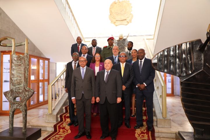 Visita do Ministro  dos Negócios  Estrangeiros e Defesa Nacional de Cabo Verde