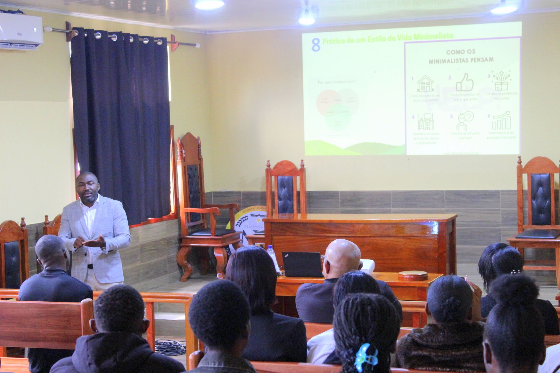 CETAC e ISPSN promovem palestra sobre Sustentabilidade no Huambo 