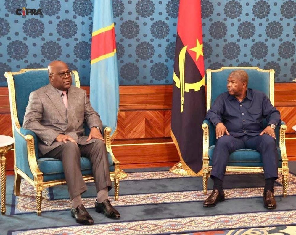 Visita do Presidente do Congo em Angola 