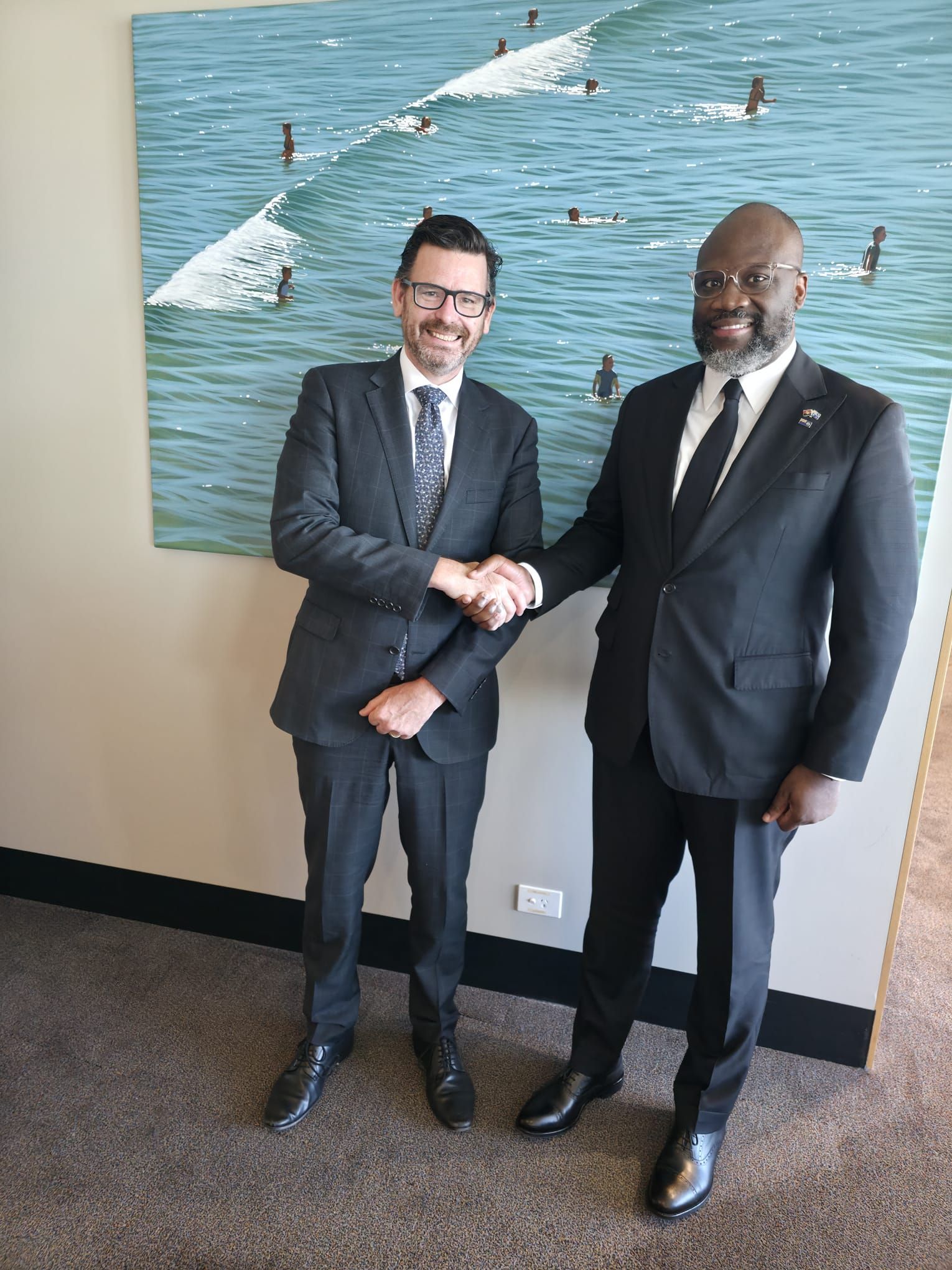 ENCONTRO DE TRABALHO COM O CHIEF JUSTICE DA SUPREME COURT DE WESTERN AUSTRALIA