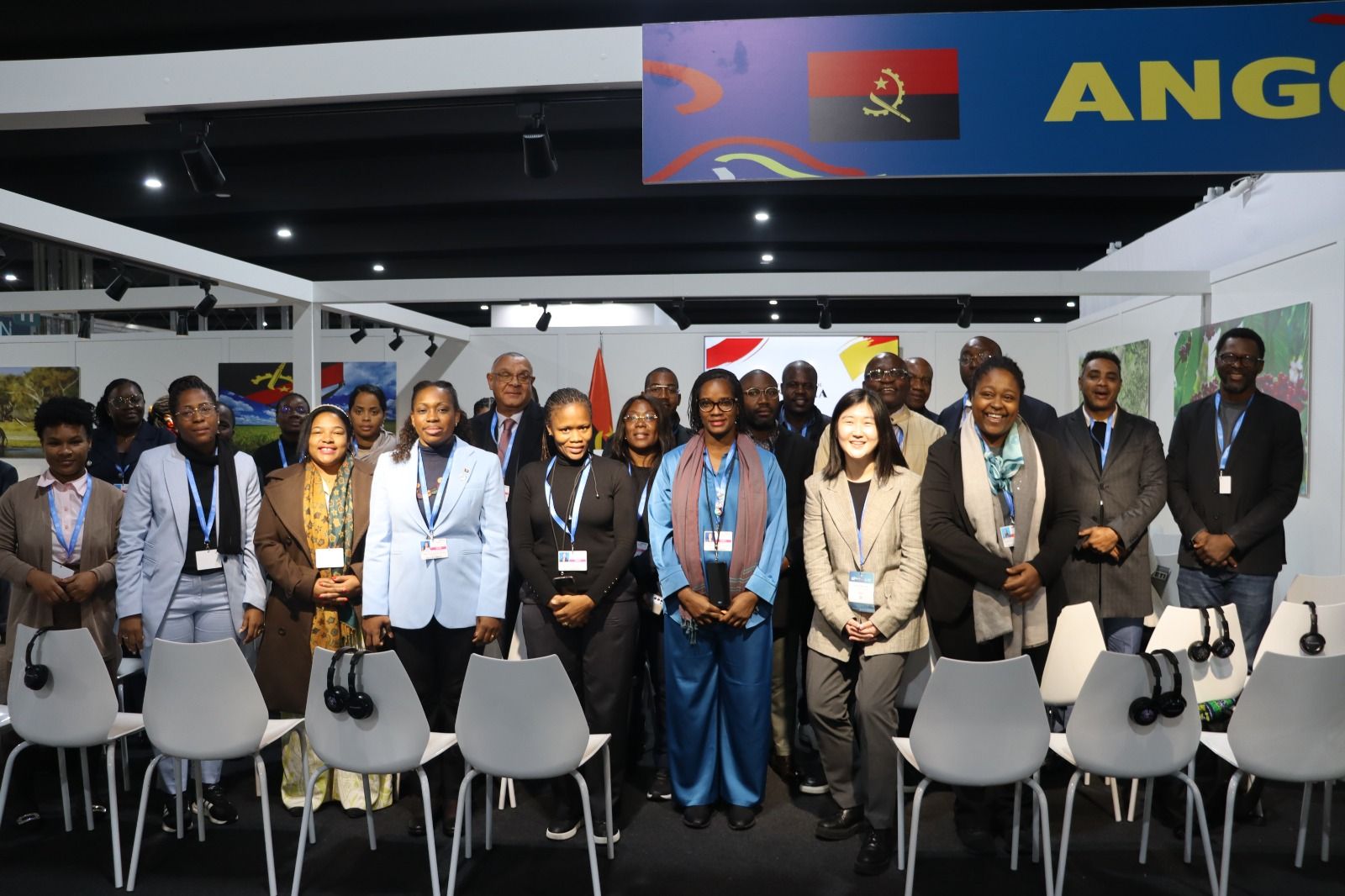 TEMÁTICAS SOBRE FINANÇAS INVESTIMENTO E COMÉRCIO DISCUTIDAS NO PAVILHÃO DE ANGOLA NA COP 29.
