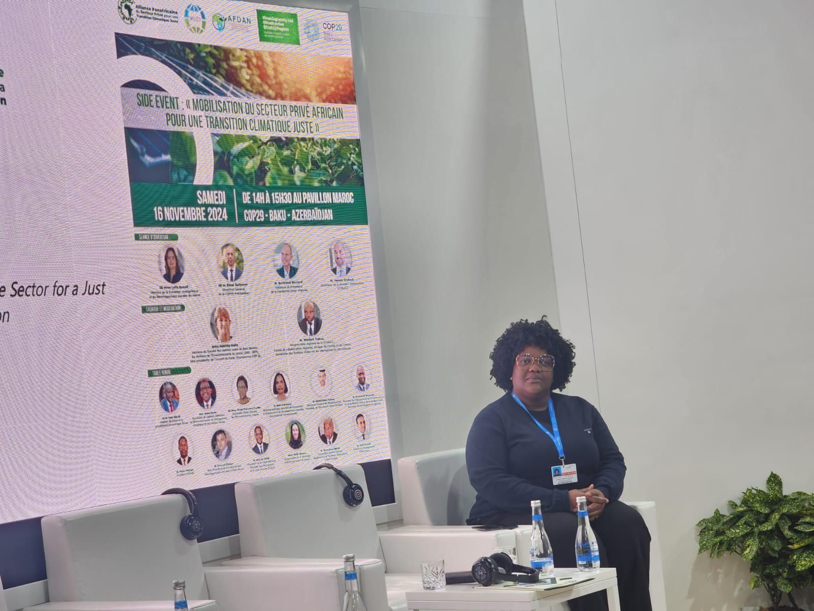 ANGOLA DESTACA A IMPORTÂNCIA DA COLABORAÇÃO ENTRE GOVERNOS NA TRANSIÇÃO CLIMÁTICA, COP29. 