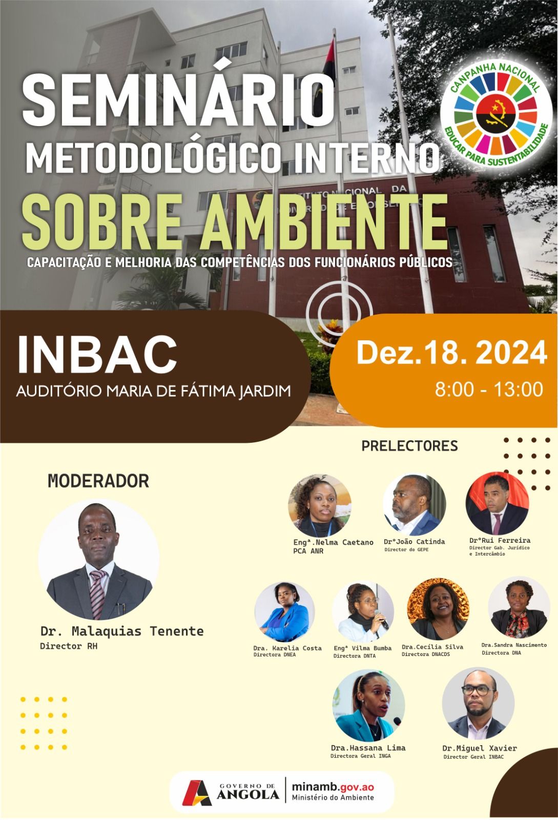 Seminário Metodológica Interno sobre o Ambiente