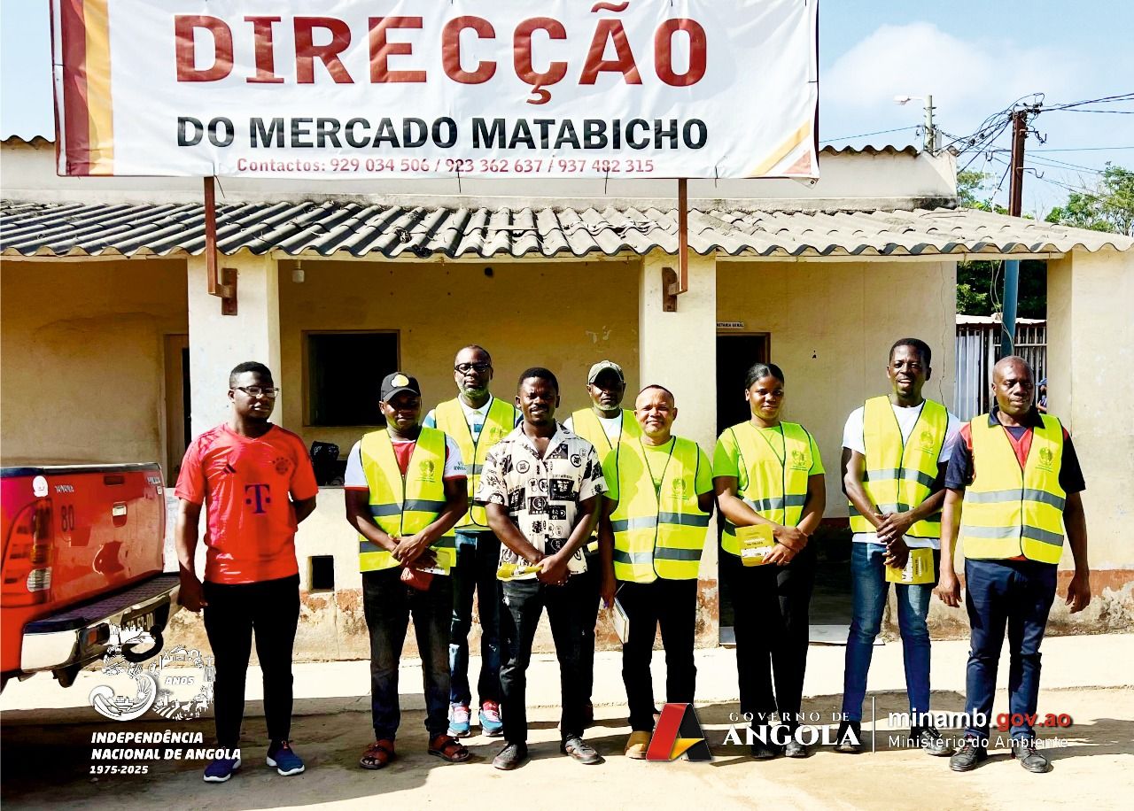 MINISTÉRIO DO AMBIENTE REALIZA VISITA DE AVALIAÇÃO AOS MERCADOS DO CUANZA-SUL