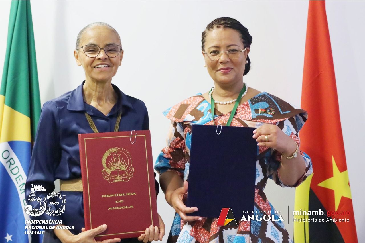 ANGOLA E BRASIL FIRMAM ACORDO HISTÓRICO DE COOPERAÇÃO AMBIENTAL 