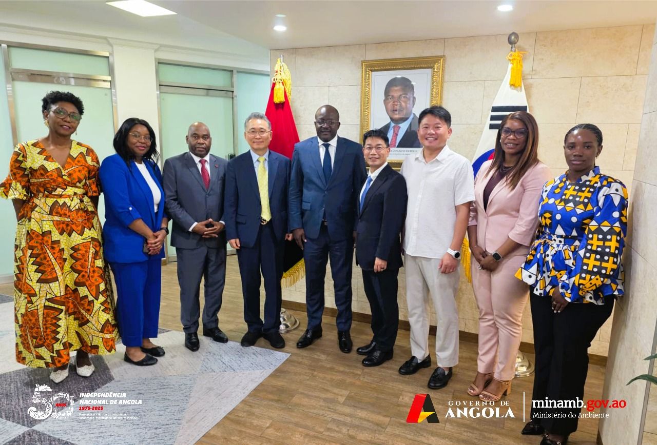 ANGOLA NA WORLD CLIMATE INDUSTRY EXPO 2025 NA REPÚBLICA DA COREIA.