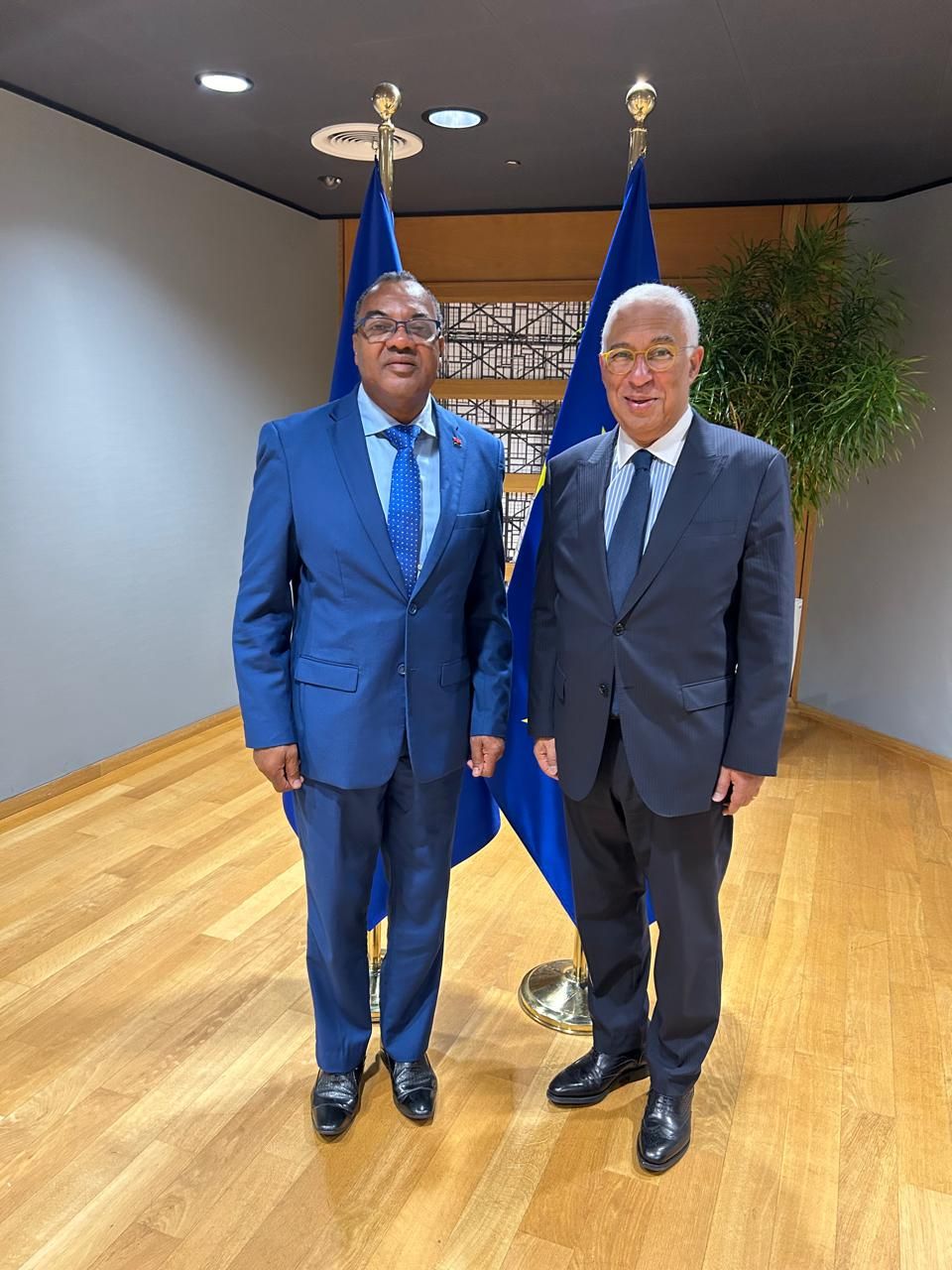 Audiência em Bruxelas