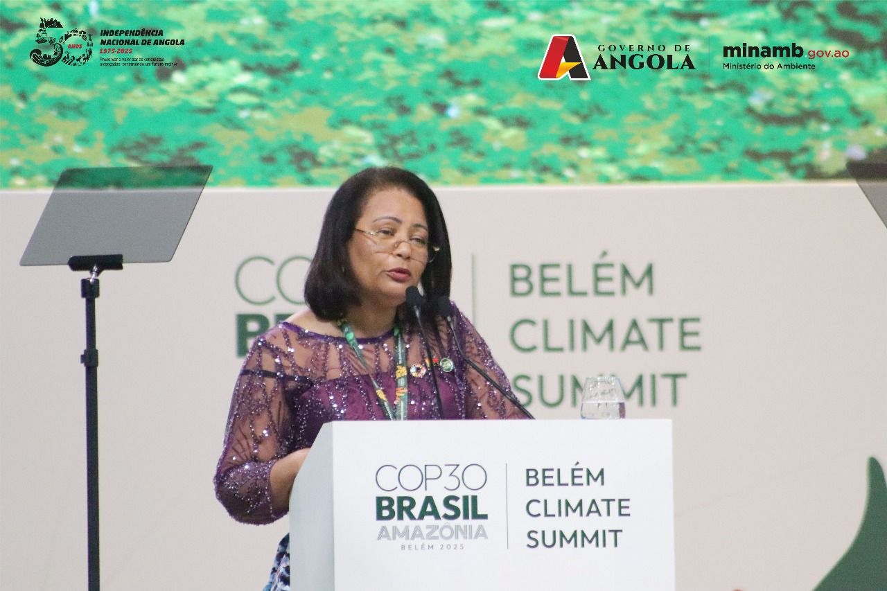 ANGOLA ESTÁ PRESENTE NA COP 30 EM BELÉM