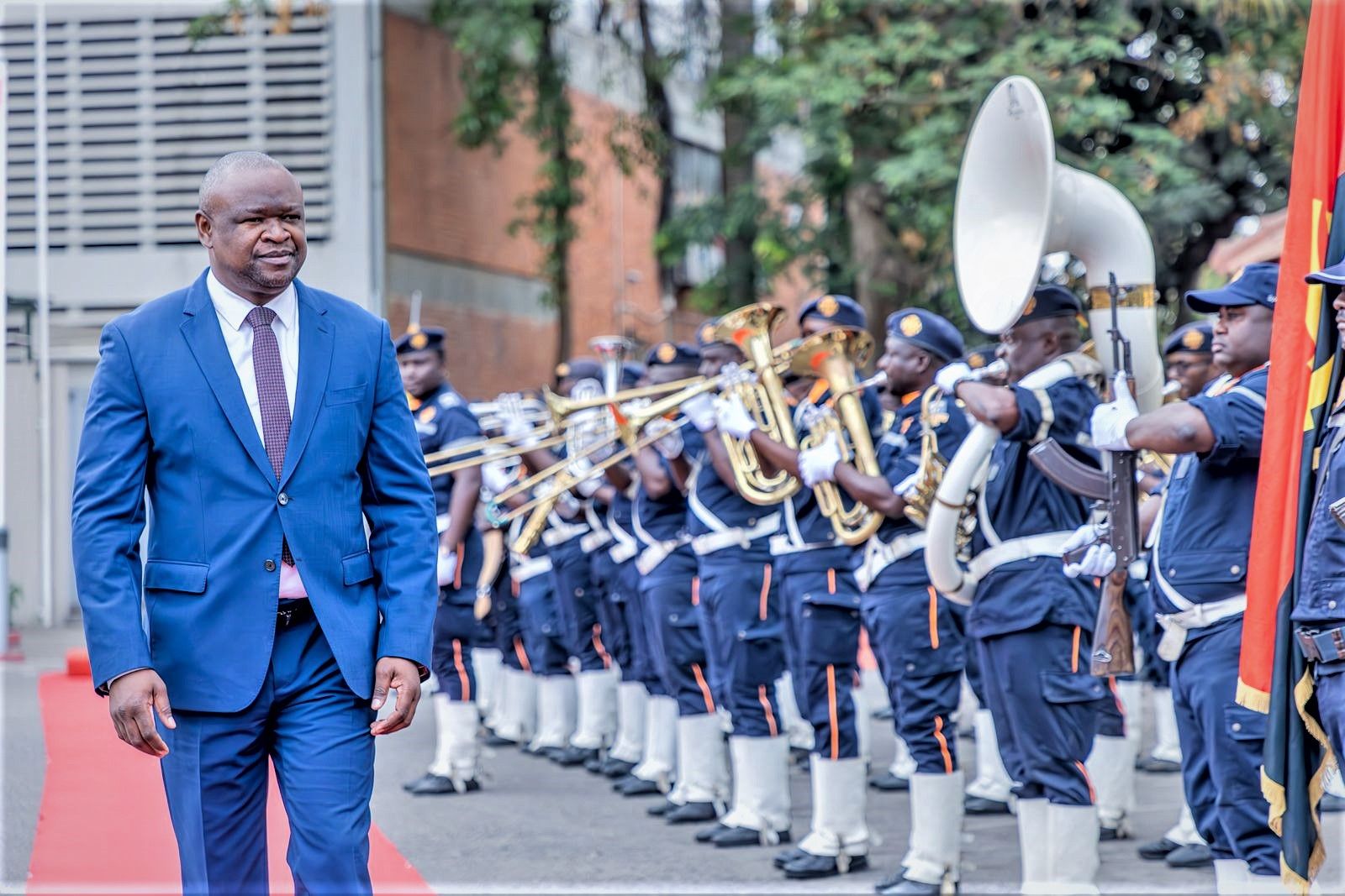 VISITA OFICIAL DO MINISTRO DO INTERIOR AO SERVIÇO DE PROTECÇÃO CIVIL E BOMBEIROS