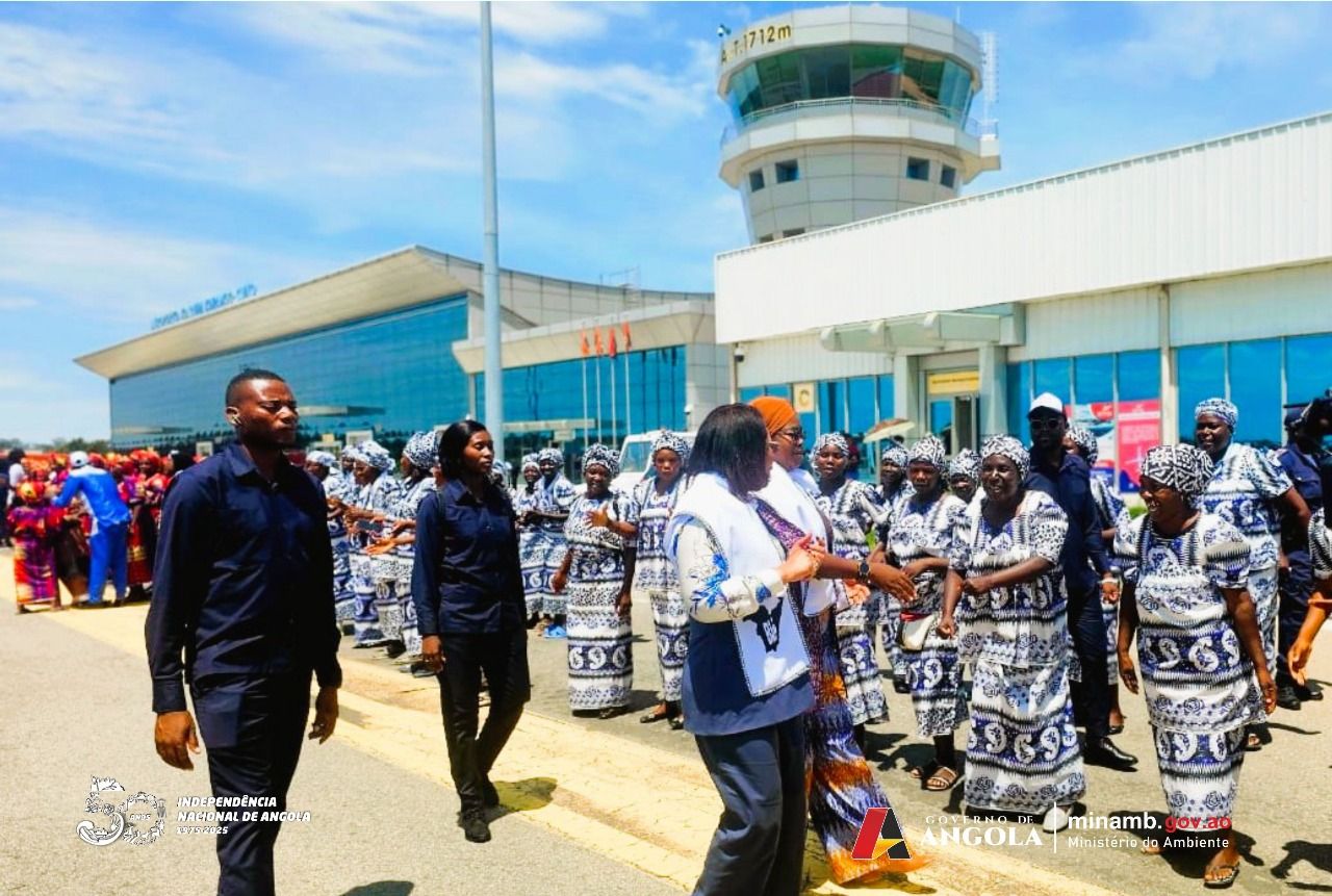 Ministra do Ambiente recebida no Bié com alegria e distinta consideração.