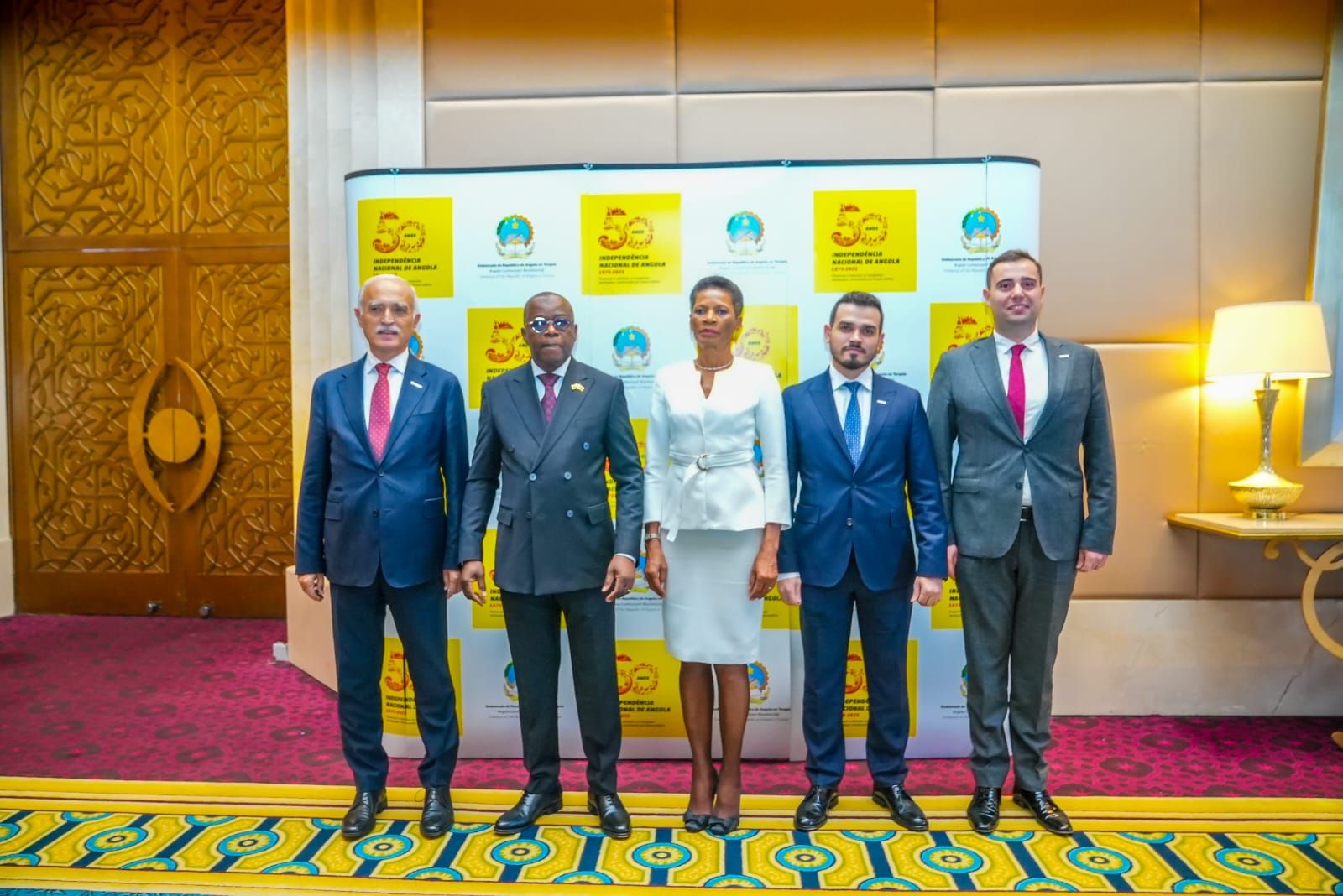 Cerimónia em saudação aos 50 anos da independência nacional