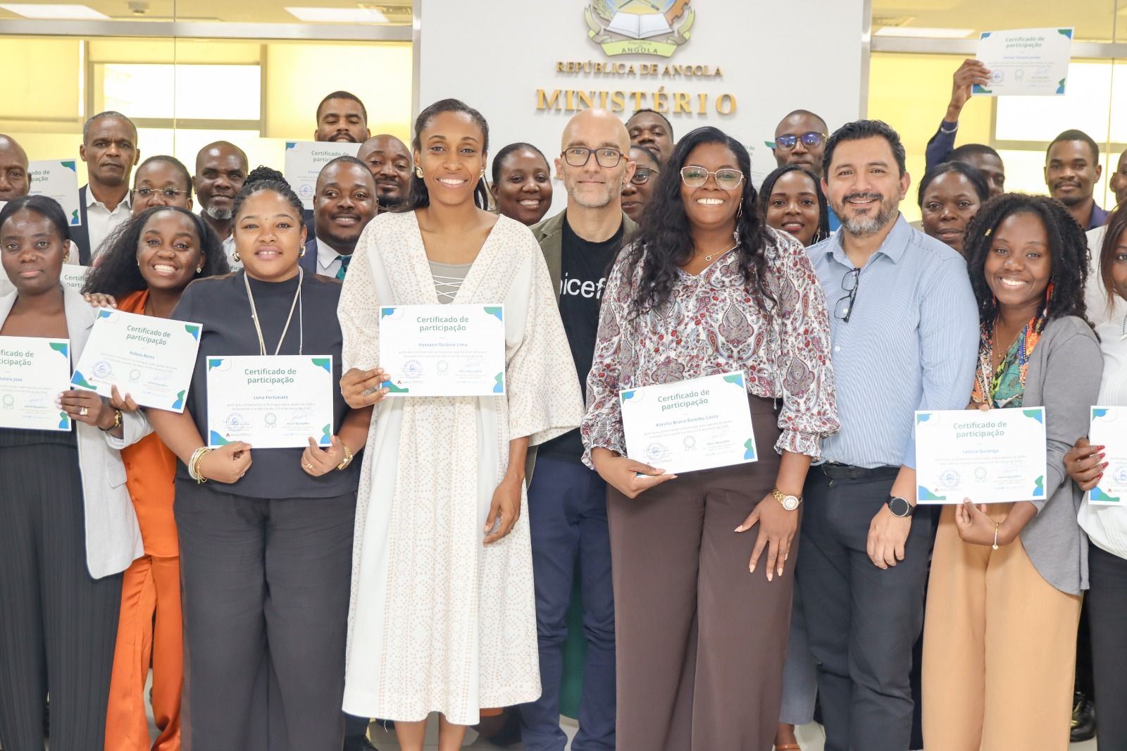 MINISTÉRIO DO AMBIENTE E UNICEF ANGOLA PROMOVEM FORMAÇÃO EM GESTÃO DE DADOS