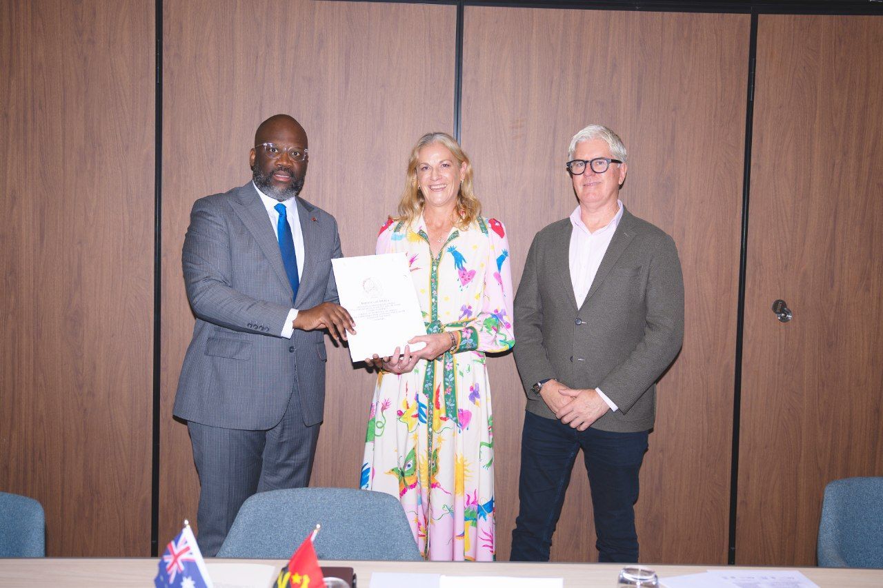 AUDIÊNCIAS COM O GRUPO BEACON E COM A CÂMARA DE COMÉRCIO AUSTRÁLIA/ ÁFRICA