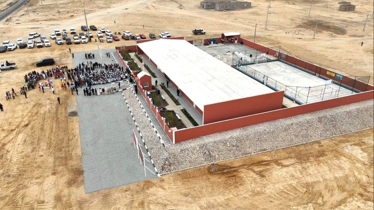 Lançamento da Obra de 43 Barragens no Namibe e Inauguração da Escola