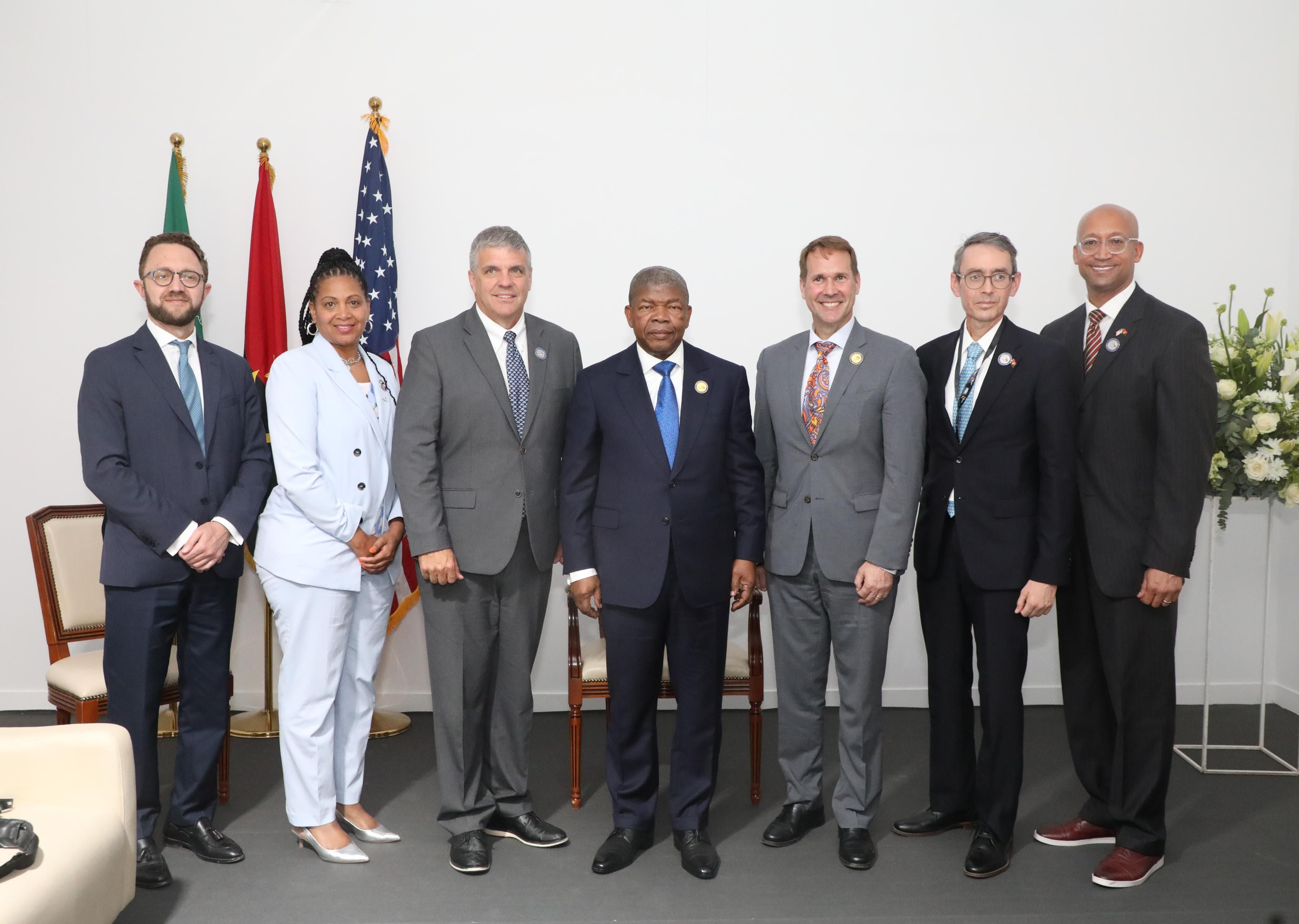 Delegaçã-Norte Americana Recebida Pelo Presidente Jo O Lourenço