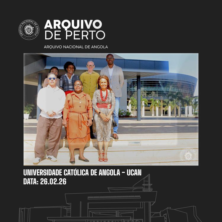 Visita da Universidade Católica de Angola ao Arquivo Nacional de Angola