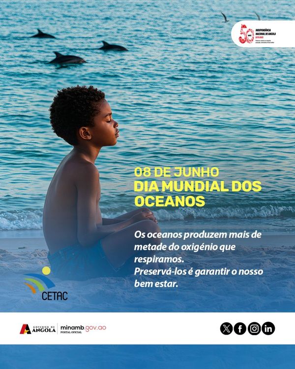 Dia Mundial dos Oceanos.