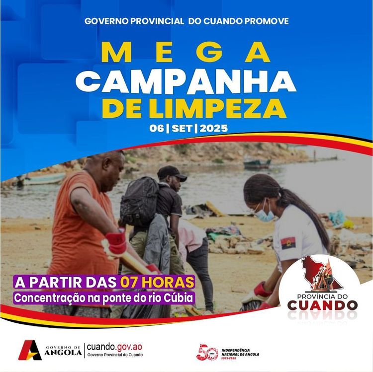 Mega campanha de limpeza
