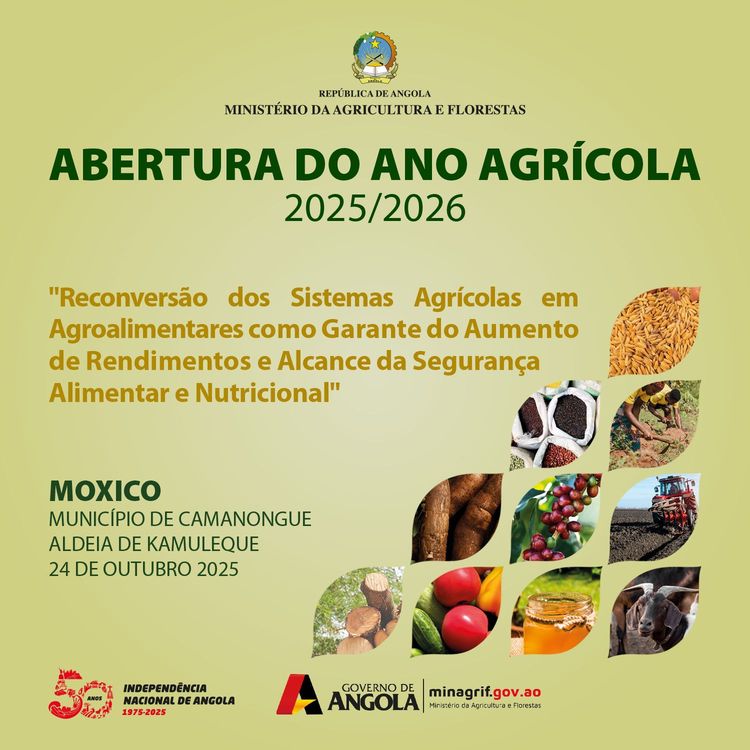 ABERTURA DO ANO AGRÍCOLA 2025/2026