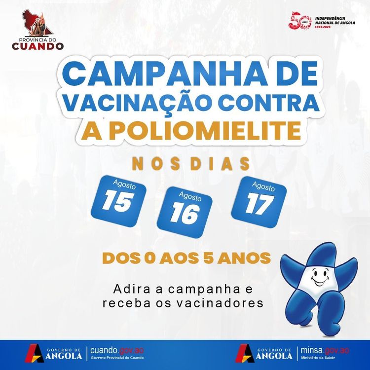 Campanha de Vacinação contra a Poliomielite 