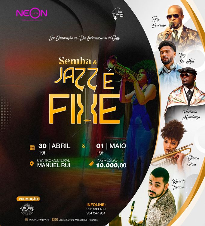 CONCERTO: SEMBA E JAZZ É FIXE