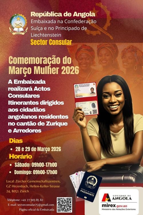 Actos Consulares Itinerantes em Zurique e arredores