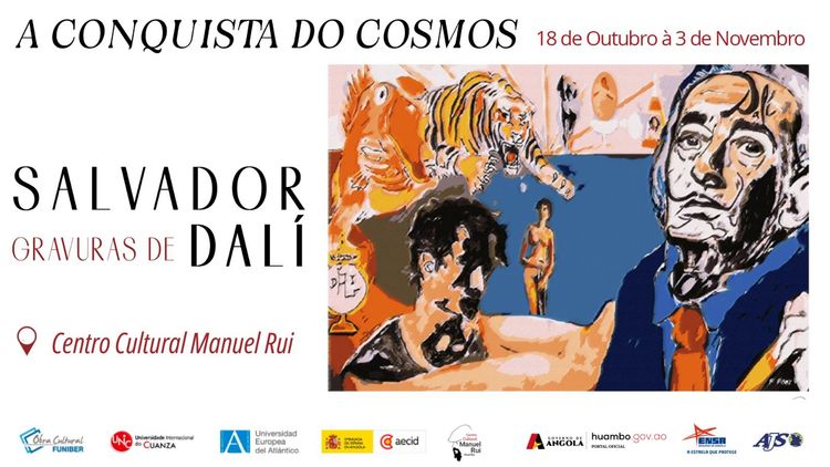 Exposição de Artes: A CONQUISTA DO COSMOS Gravuras de Salvador Dalí