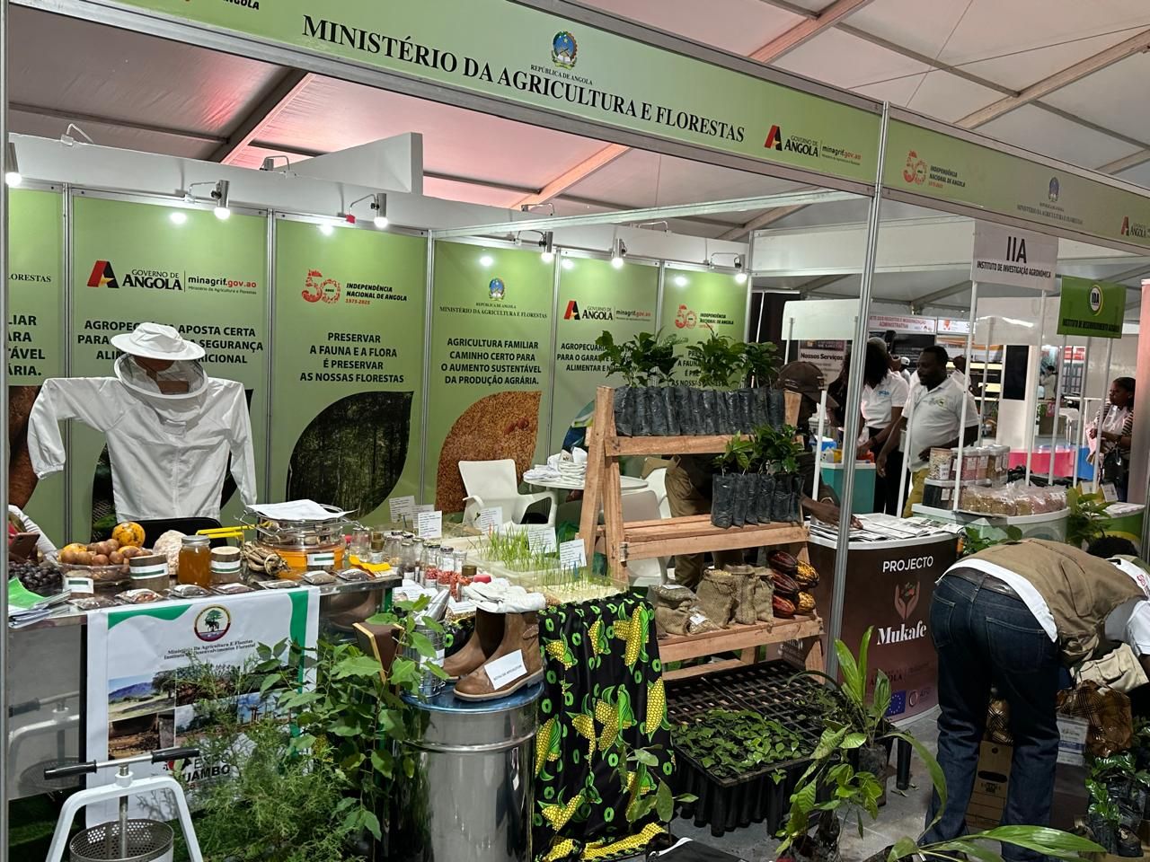 MINAGRIF PARTICIPA NA EXPO HUAMBO 2025 COM STAND