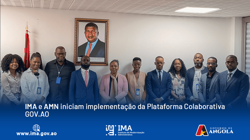 AGÊNCIA MARÍTIMA NACIONAL DÁ INÍCIO AO PROCESSO DE IMPLEMENTAÇÃO DA PLATAFORMA COLABORATIVA GOV.AO