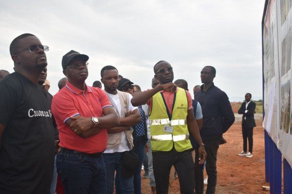 OBRAS DA NOVA CIRCULAR DO SUMBE COM TRABALHOS AVANÇADOS NUMA EXTENSÃO DE 14 QUILÓMETROS